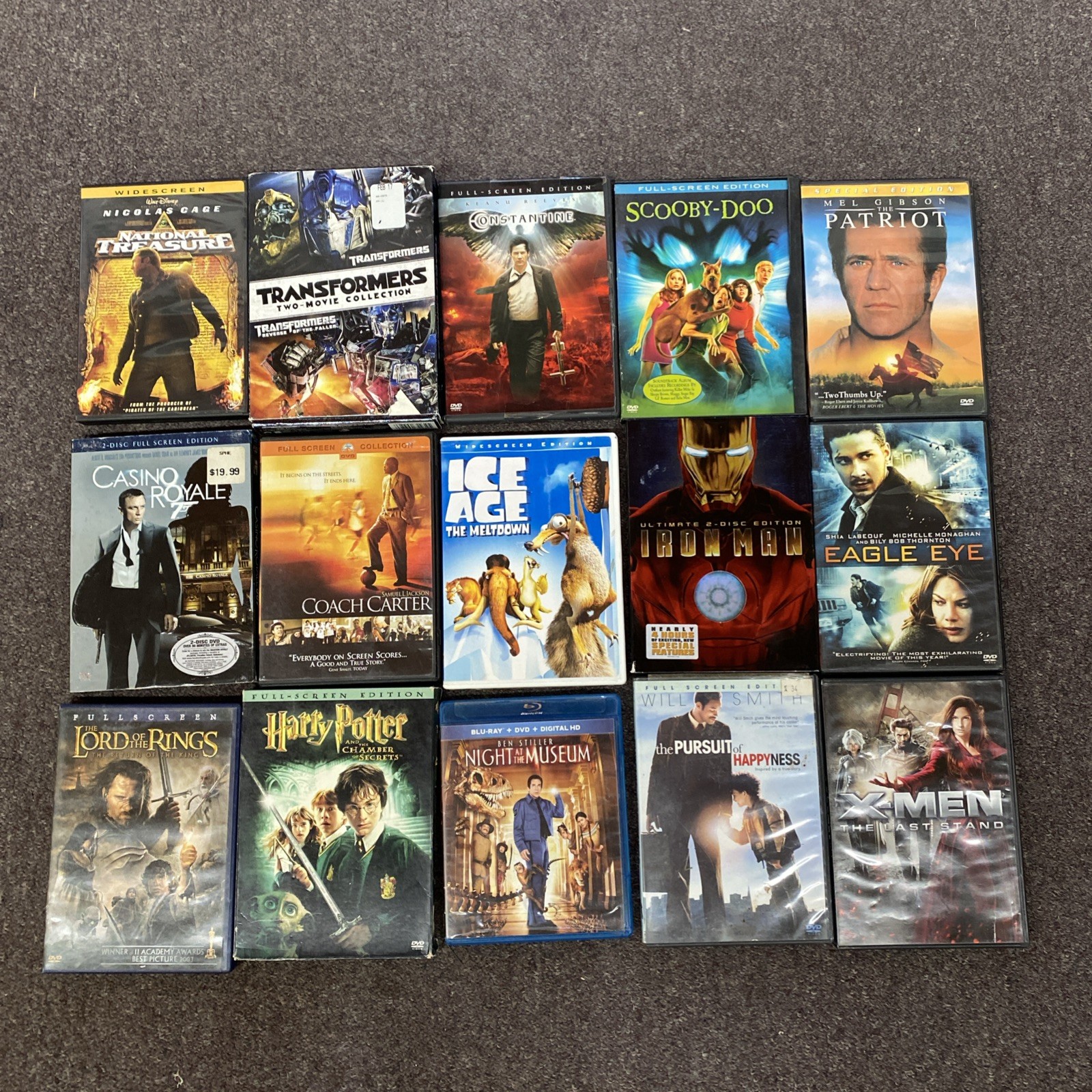 Lot of 15 DVDs Movies Super Hero Adventure Action Kids – FUNAAB