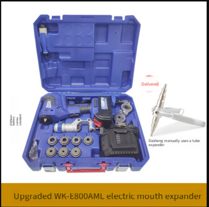 E809 Cordless Eccentric Copper Tube Flaring Tool HVAC Refrigeration Repair