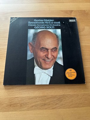 Georg Solti - Gustav Mahler - Symphonie Nr. 6 - Doppel-LP 1970
