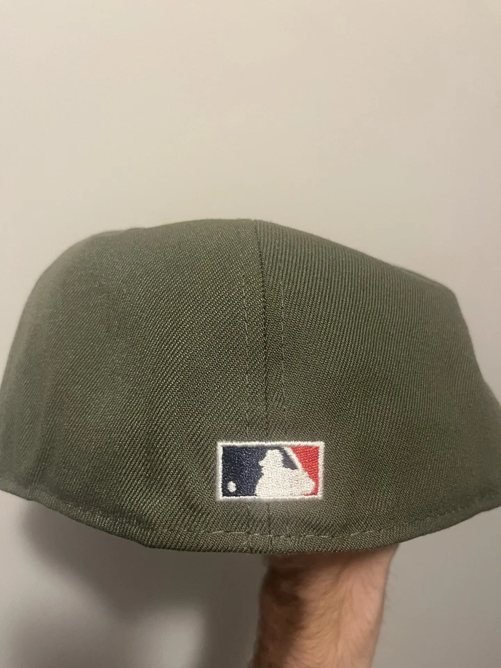 Кепка с нашивкой New Era 59Fifty Earthtone Boston Red Sox 1961 ASG размер 7 3/8 - Изображение 4 из 4