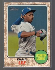 2017 Topps Heritage Minor League Edition - Khalil Lee #23 (RC)