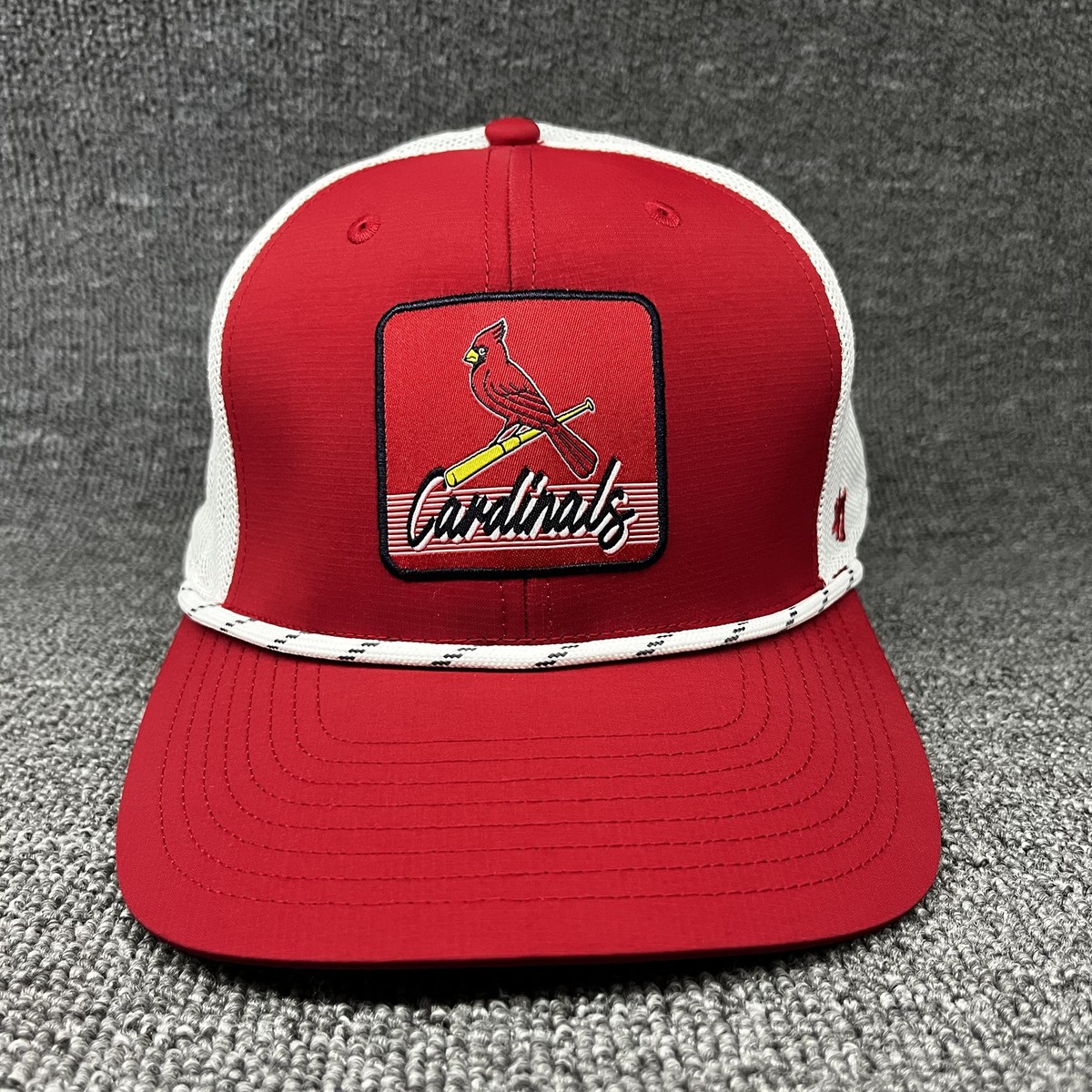 New 47 Brand St. Louis Cardinals Foam Front Mesh Trucker Snapback Hat Red