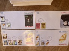 Suriname 100 different FDC covers between nr 76 and 161 from 1984-1992 period