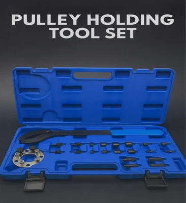 Pulley Holding Tool Set Sprocket Wrench Camshaft Holder For Audi Volkswagon Kit