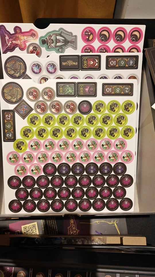 Wonderland's War Deluxe Kickstarter + Promo + Poker chips+ Posters Unplayed - Image 3 of 4