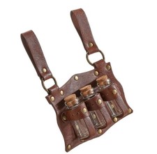 Medieval Alchemist Belt Costume Fantasy Embossed Wizard Belt Themed Party Props