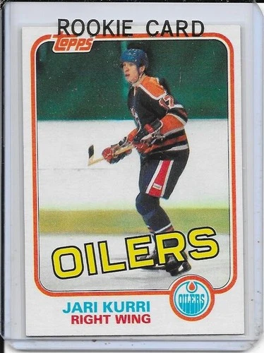 1981-82 Topps Jari Kurri Rookie # 18