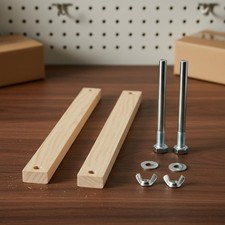 Wooden Book Press Easy to Use DIY Bookbinding Tool for Workshop, Beginners