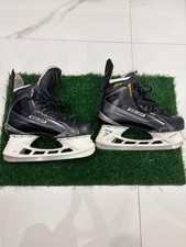 Bauer hockey Ice skates size 12 Senior Pro Stock (Mens 13.5 US shoe size)