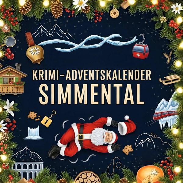 Der Krimi-Adventskalender Simmental MordsverdäChtig In 24 Akten Jonah Lange Buch-image