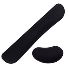 Keyboard Wrist Rest Pad, Ergonomic Memory Foam Set Wrist Cushion Support for ...