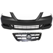 Bumper Cover Kit For 2005-2007 Honda Odyssey Front With Grille Exex-llx Models Bumper Cover Kit For 2005-2007 Honda Odyssey Front With Grille Exex-llx Models
