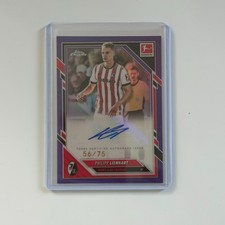 Philipp Lienhart Chrome Bundesliga 2025/26 Purple /75 Auto