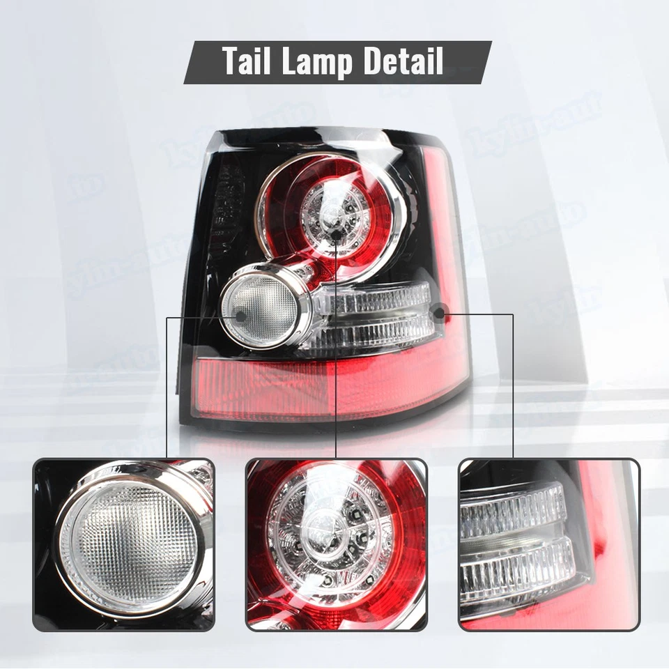 For 2005-2013 Land Rover Range Rover Sport LED Tail Light Rear Lamp Right Side - Image 2 of 4