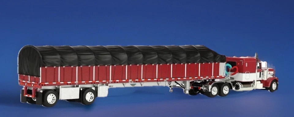 DCP Peterbilt 379 36"Slpr & 53' Spread Axle Covered Wagon (1 of 252 produced) - Image 4 of 4