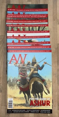 12 AW Ancient Warfare Magazines Hefte Englisch