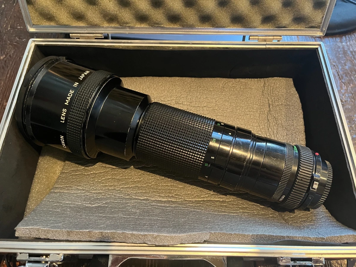 Canon FD f/4.5 Camera Lenses 400mm Focal for sale | eBay