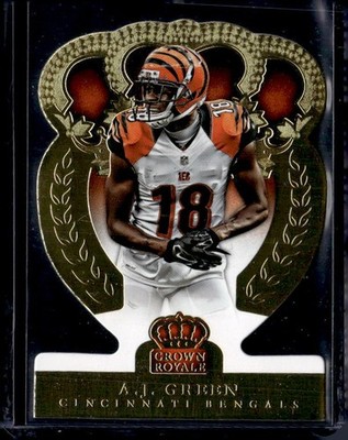 2014 Panini Crown Royale #14 A.J. Green Gold #/99
