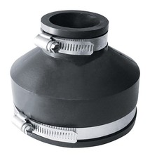 Fernco P1056-415 Flexible Nominal PVC Stock Coupling 4.4 Dia. x 1.5 in.