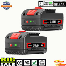 US 2PCS 18V Battery For Bosch 18V 5.0AH Li-ion ceenr BAT610G BSL1810Z