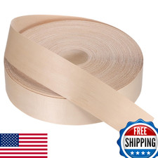 Patikil Maple Edge Banding 3 Inch X 250 Ft Wood Veneer Tape Pre-Glued Flexible