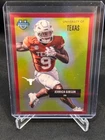 2025 Bowman Chrome University Football Red Refractor Jerrick Gibson #55AV-5