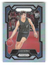 2024-25 Panini Prizm Draft Picks Prizms Silver #36 Juan Nunez