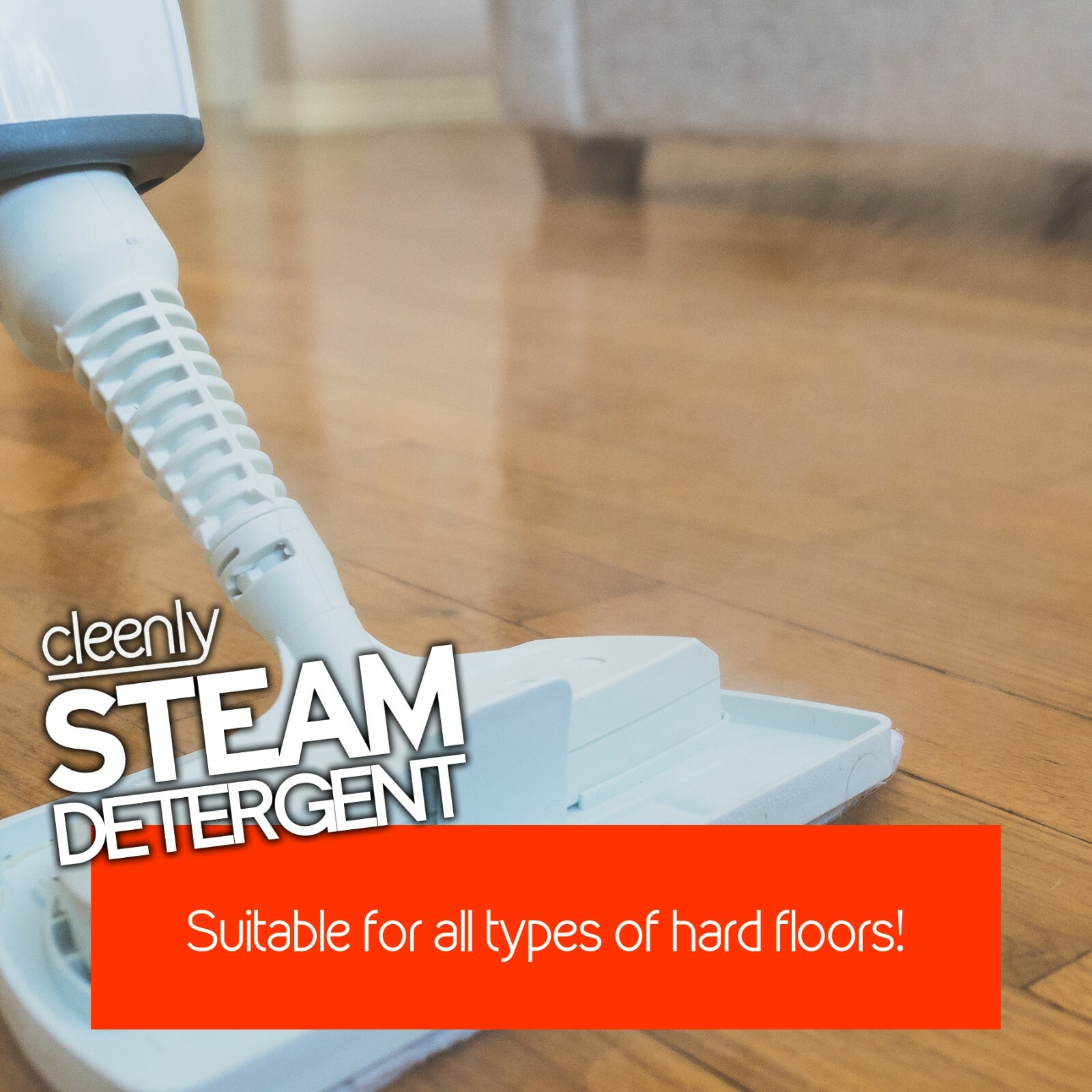 Cleenly Steam Detergent Floor Cleaning Solution Steam Mops Compatible