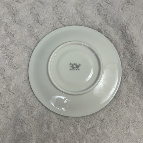 Fine Arts Fine China Romance of the Stars Saucer Gray MCM Starbursts - Picture 3 of 4