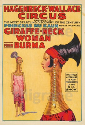 PRINZEN MU KAUN ZIRKUS Rlux-POSTER HQ 50x70cm eines VINTAGE POSTERS