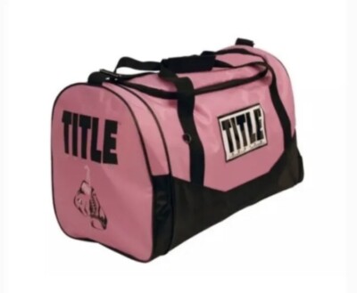 TITLE LIMIT Boxing Club Individual Sport Gym Bag Pink (#2)