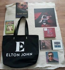 Elton John-Diamonds 3CD+Signed Art Card/Tote bag/collective coin/plus many cds