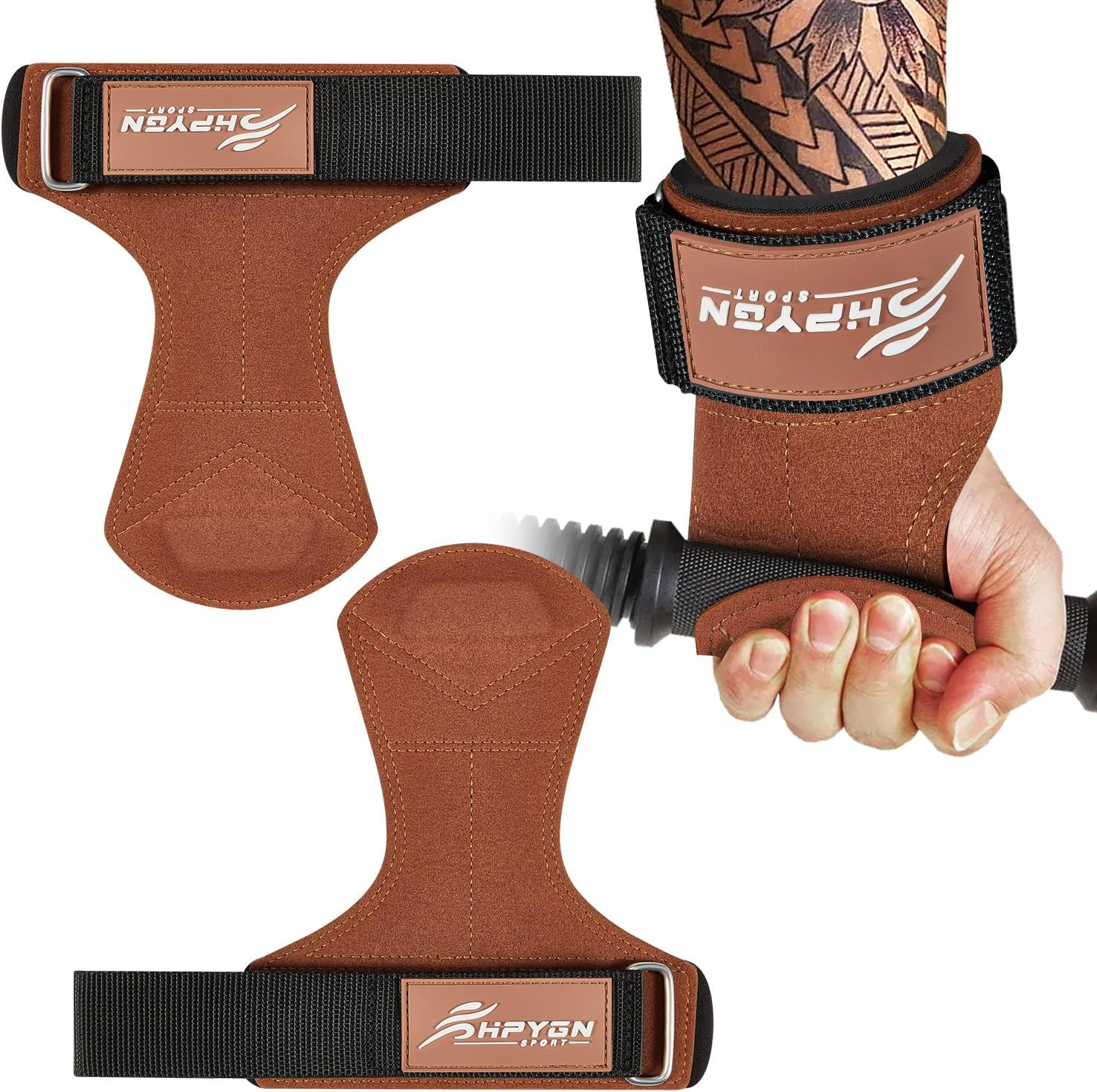 Correas de levantamiento, agarres de gimnasio, levantamiento de pesas