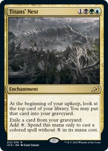 Titans' Nest x4 - Ikoria: Lair of Behemoths - NM-Mint, English - Ikoria: Lair of