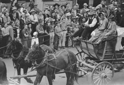 Go Western parade,Billings,Montana,MT,Summer 1939,Arthur Rothstein,FSA ...