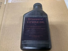Husqvarna 2 Stroke Oil w/ Fuel Stabilizer 50:1 2.5 Gal Mix, 1 Bottle 6.4oz