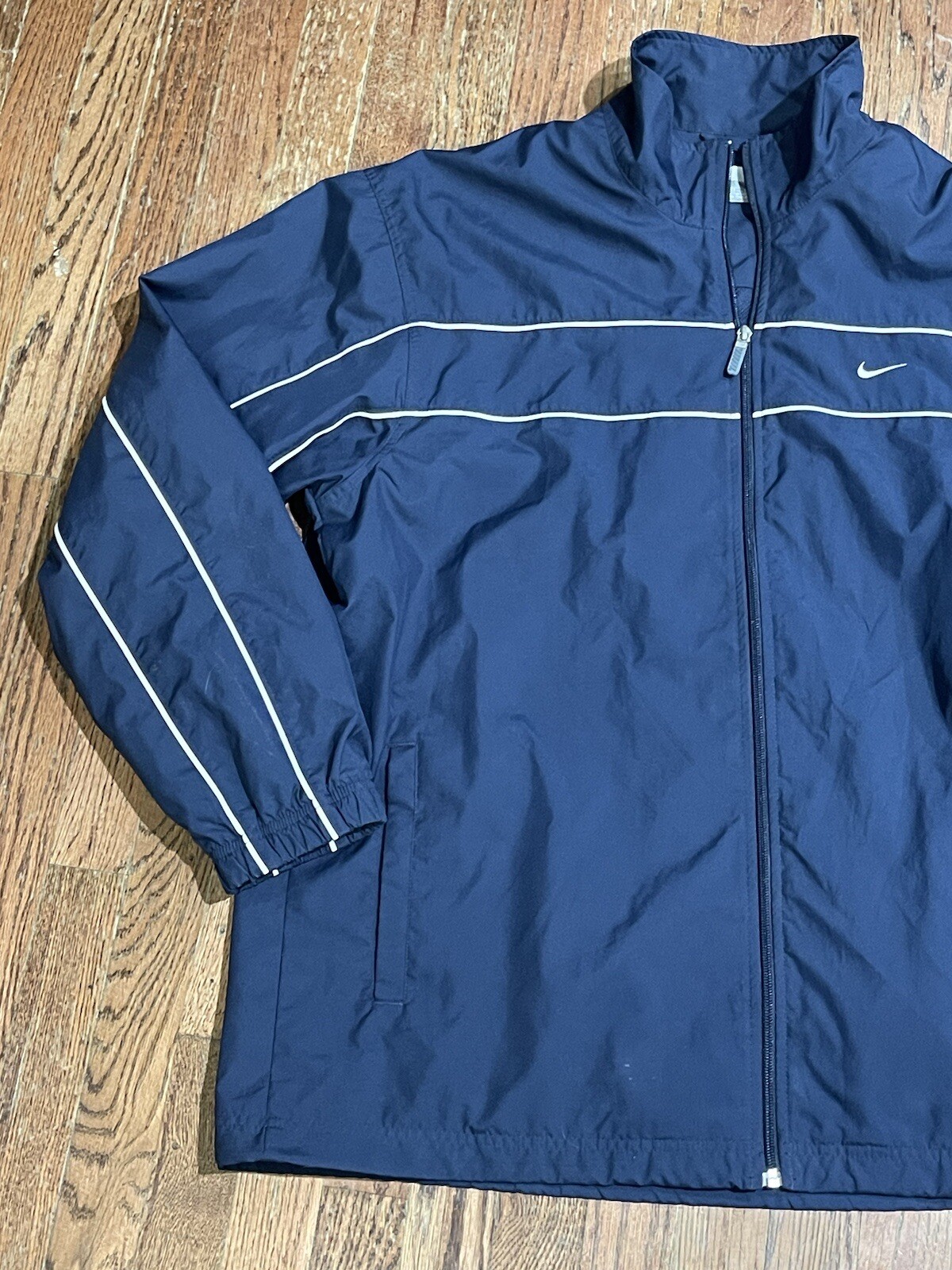 SACAI X NIKE Giacca a vento uomo Y2K Nike blu XL Swoosh Travis Scott