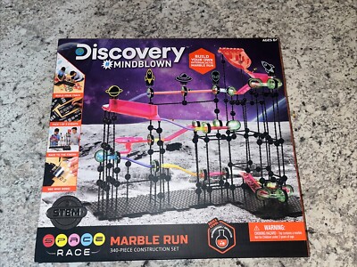 Discovery Mindblown Space race marble run 340-Piece construction