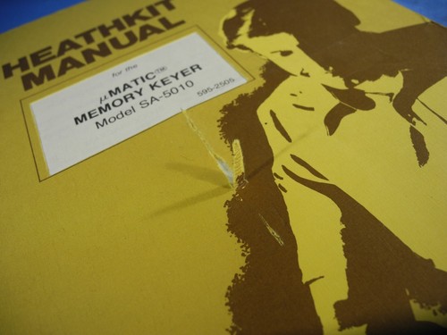 Heathkit Assembly Manual for uMatic SA-5010 Memory Keyer - FREE SHIPPING! - Picture 2 of 8