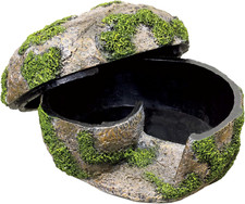 Pet Terrarium Rock Lair, Reptile Hide for Lizards, Geckos and More, Small