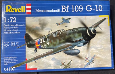 Revell Messerschmitt Bf 109 G-10 04107 1/72 FS NEW Model Kit  Sullys Hobbies