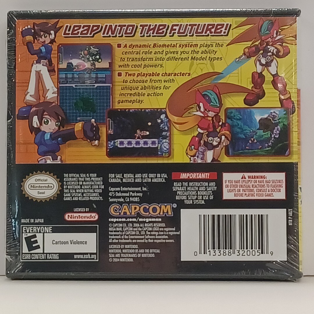 MEGA MAN ZX Advent for Nintendo DS 2006 NEW FACTORY SEALED