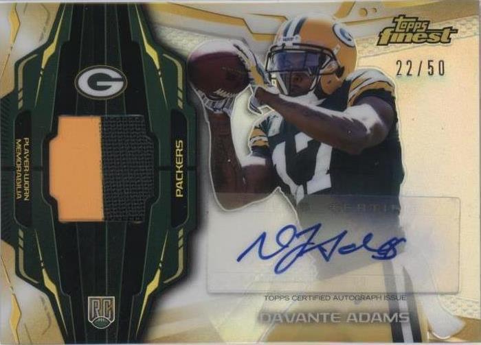 2014 Topps Finest Davante Adams #RAP-DA for sale | eBay