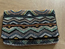 Primark Beaded Clutch Bag With Chain Strap