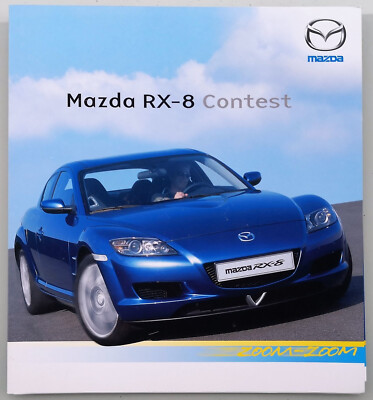 MAZDA RX-8 Contest - 2005 - Prospekt Brochure - 6 Seiten + Preisliste