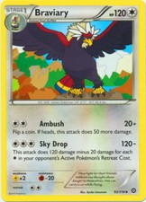 Braviary - 93/114 - Uncommon - Pokemon Steam Siege