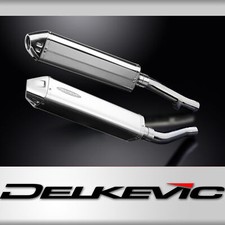 Kit Lattine Silenziatori Scarico Inox Triovale 420mm Yamaha XJR1300 2004-2006