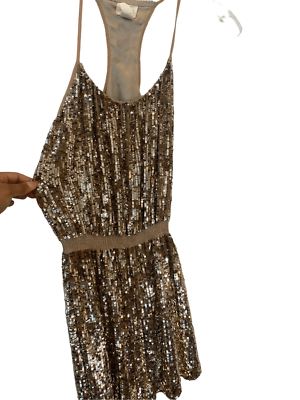 parker gold sequin dress Parker Sequin Dress main image 0