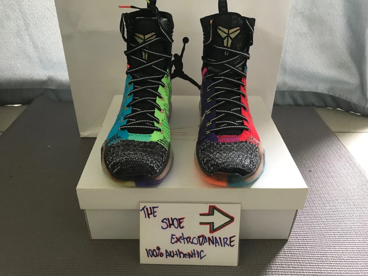 Nike Kobe X 10 Elite High SE “What The” D.S size 11
