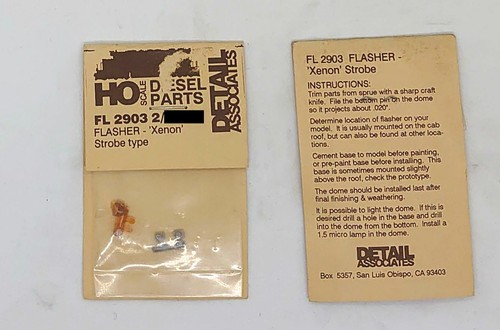 DETAIL ASSOCIATES American HO Scale Detailing Parts - Multi Listing - Picture 170 of 203
